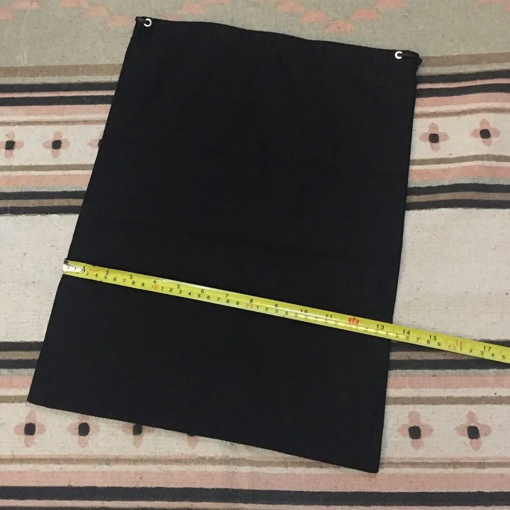 AMIRI Black drawstring dustbags garments bags new 13” x 18”